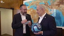 Netanyahu expresa su apoyo a Argentina antes de la final del Mundial