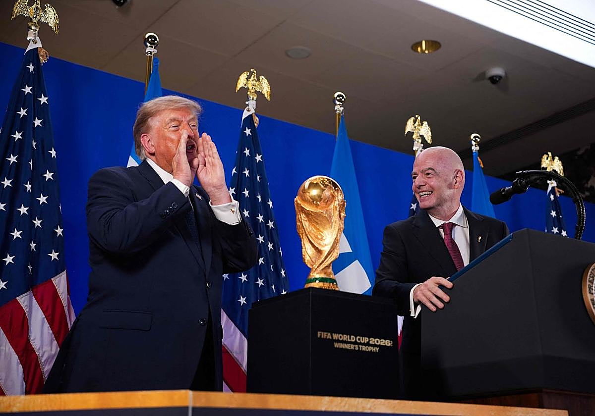 Trump le dice a Infantino que fue él quien quitó la sanción a Balogun: «Otra más de tus grandes decisiones»