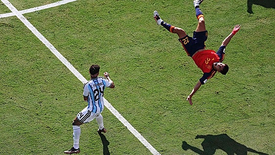 A Argentina no le sirvió otro festival de palos