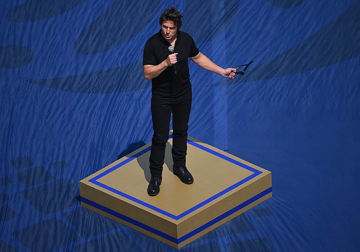 El discurso de Tom Cruise antes de la final del Mundial: «El fútbol es una lengua que se habla sin palabras»