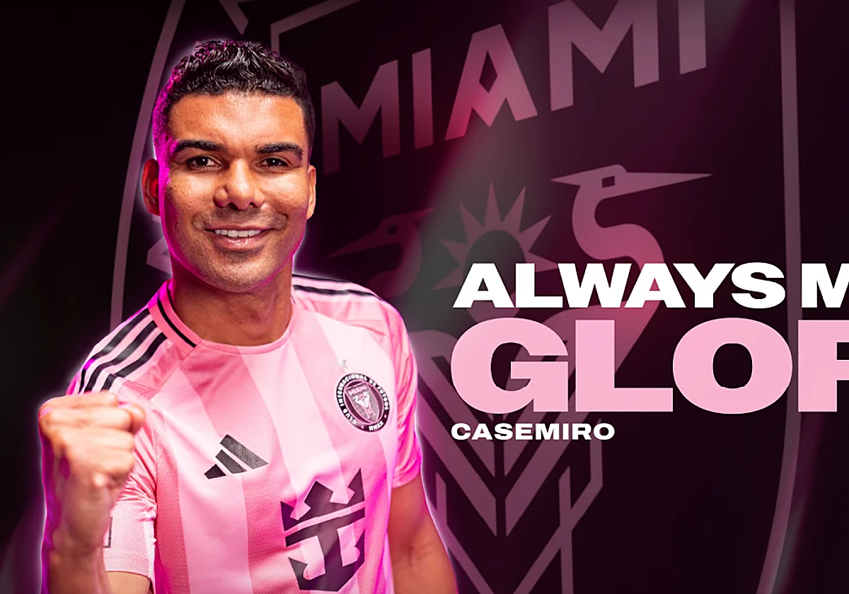 Casemiro pone rumbo a Miami