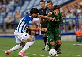 Más detalles positivos de Bernal y Fran García en el triunfo del Betis en el Trofeo Colombino (0-1)