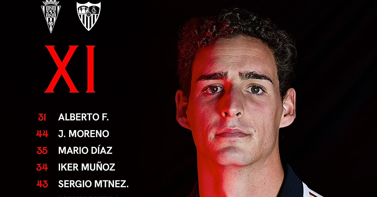 Sevilla FC: García Plaza sale con 11 canteranos contra el Córdoba CF