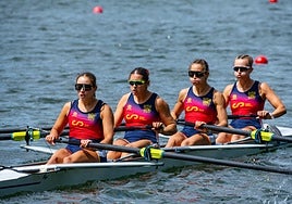 Bronce para las sevillanas Lidia Florido y Amanda Gil en el Mundial de remo sub 23
