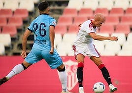 Sevilla - Ceuta: Peque y Miguel Sierra desatascan al Sevilla en ataque (2-1)