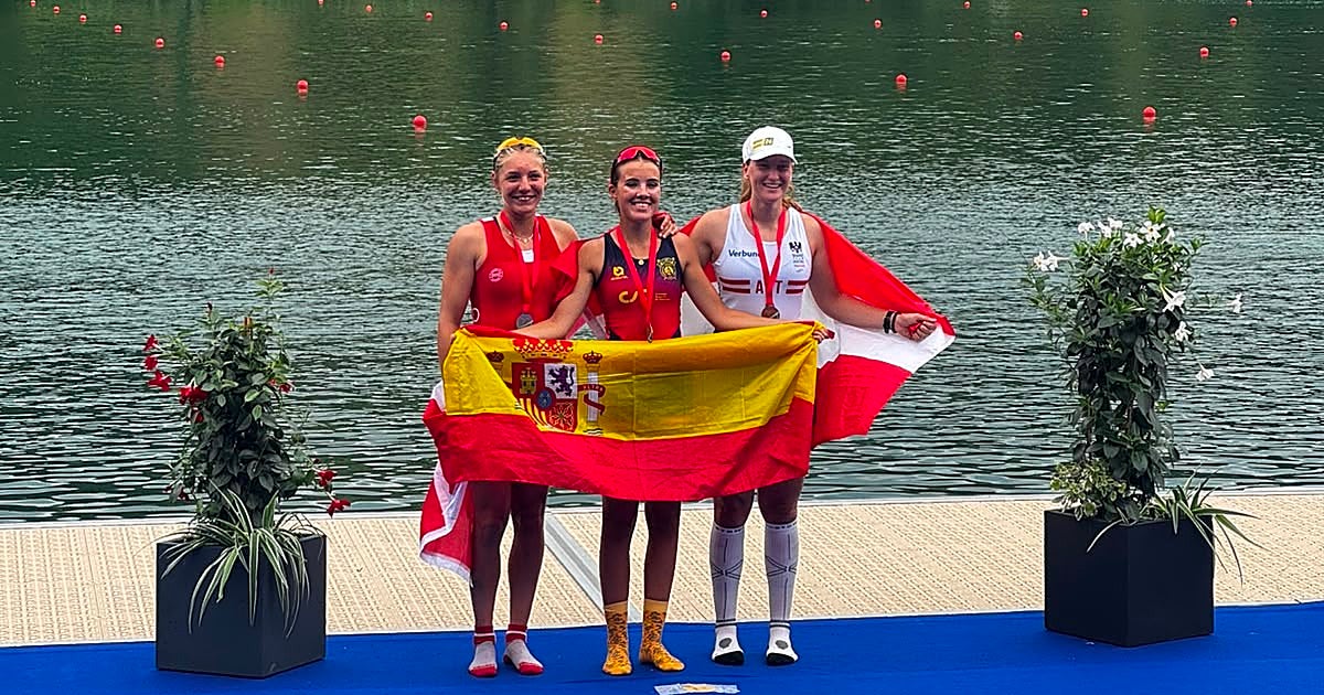 Las promesas del remo hispalense brillan en la Copa de la Juventud de Lucerna