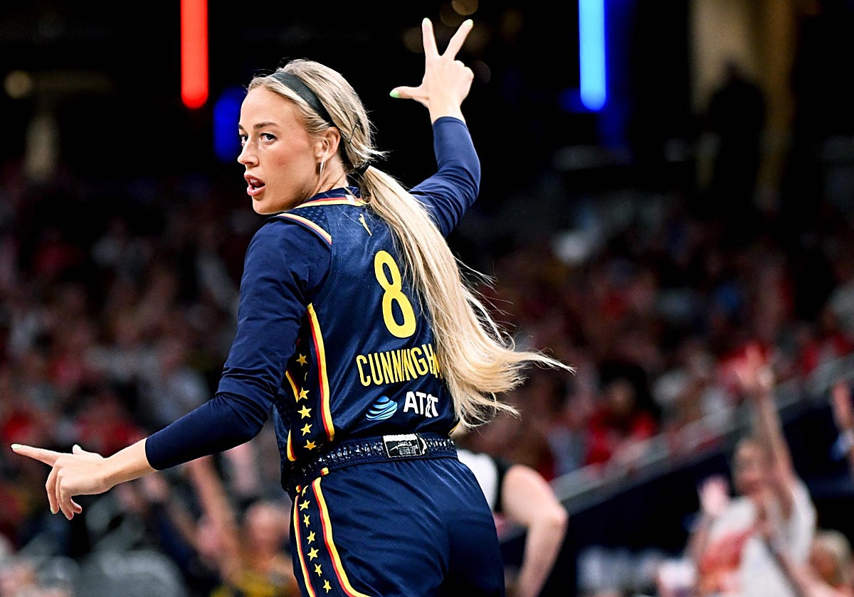 Sophie Cunningham, la 'MAGA Barbie' que arrasa en ventas de zapatillas tras pedir excluir a las deportistas trans
