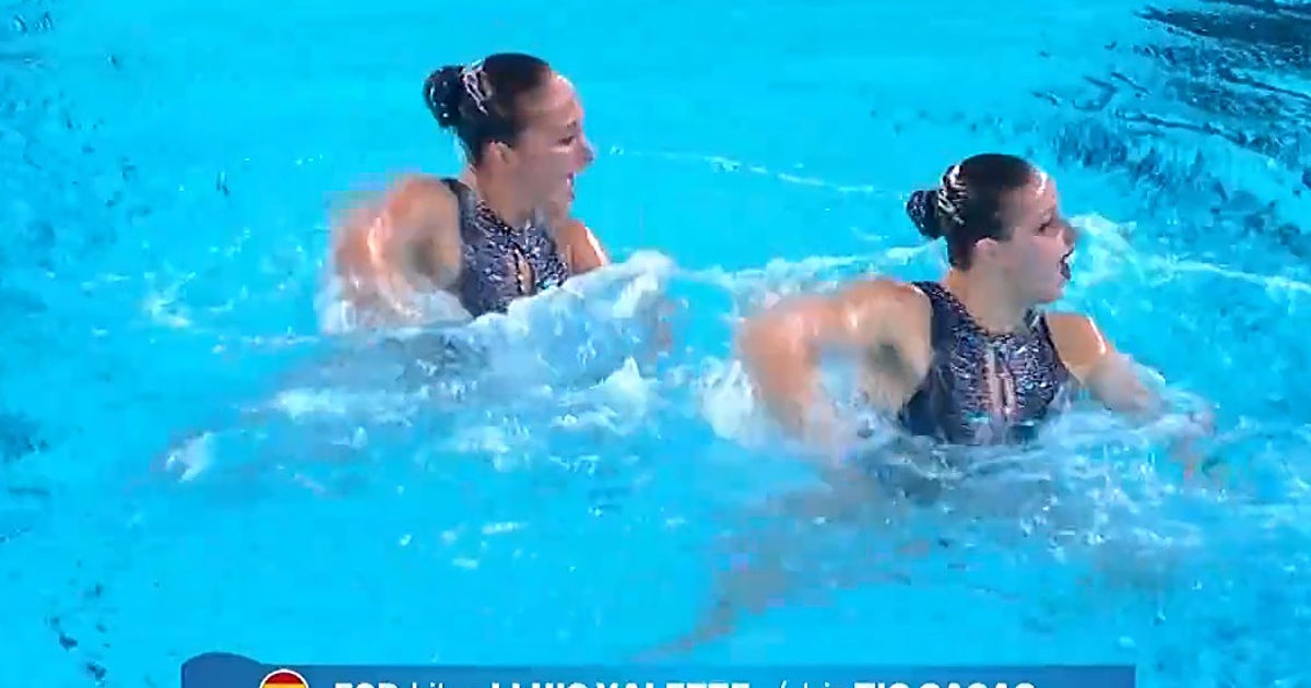 Qué es un 'base mark', la penalización que vuelve loca a la natación sincronizada