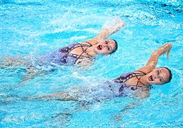 Iris Tio y Lilou Lluis, subcampeonas de Europa en dúo libre
