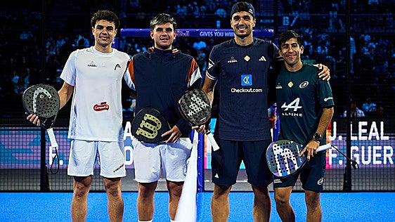 Galán y Chingotto reinan en Pretoria tras una final épica y levantar una bola de partido