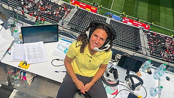 Vero Boquete, la futbolista que narra a España: «El mundo del fútbol mantiene el carácter machista, aún cuesta aceptar mujeres»