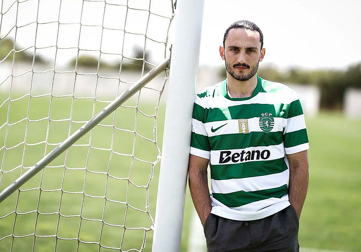 Giorgi Kochorashvili, jugador del Sporting CP