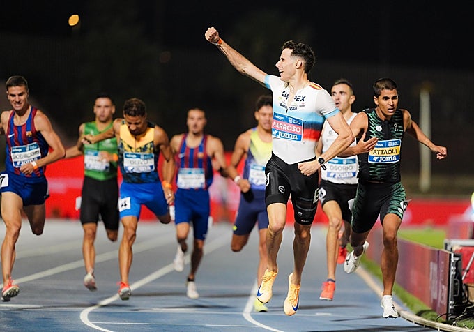 La reciente final de 800 metros en los Nacionales que enfadó a Attaoui