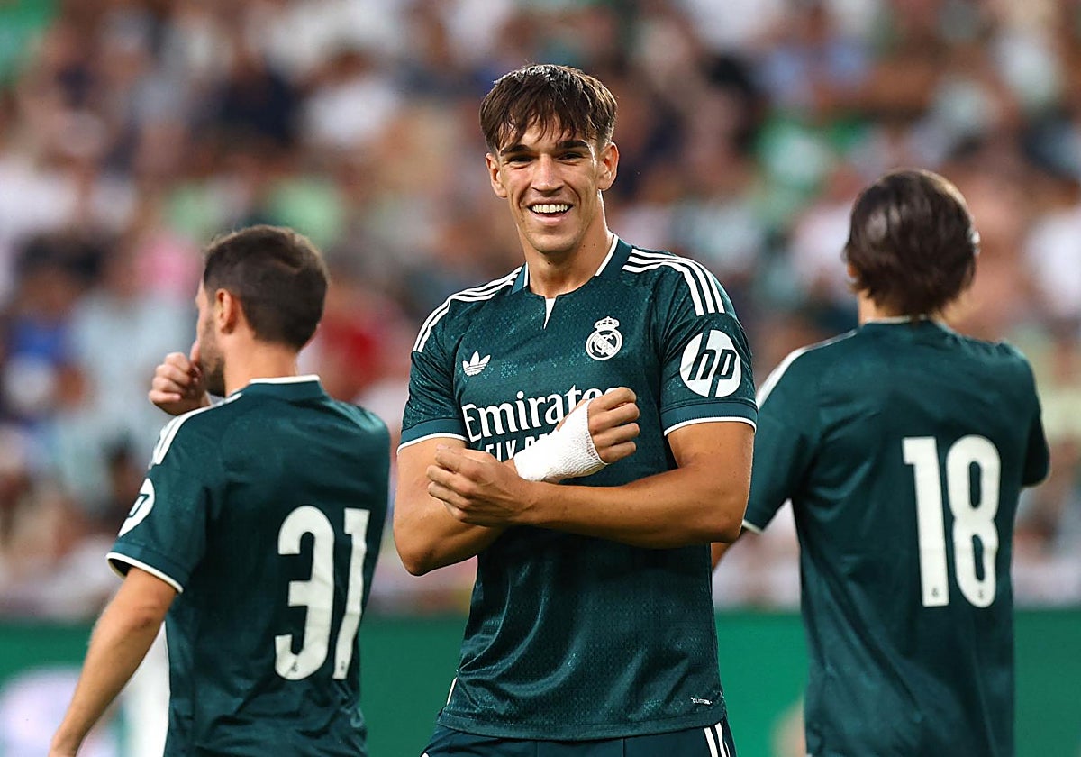 Le bastaron cinco minutos: Espí se estrena como goleador con el Real Madrid