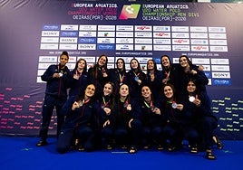 Reyes Díaz, canterana del CW Dos Hermanas, subcampeona de Europa sub 20 con España