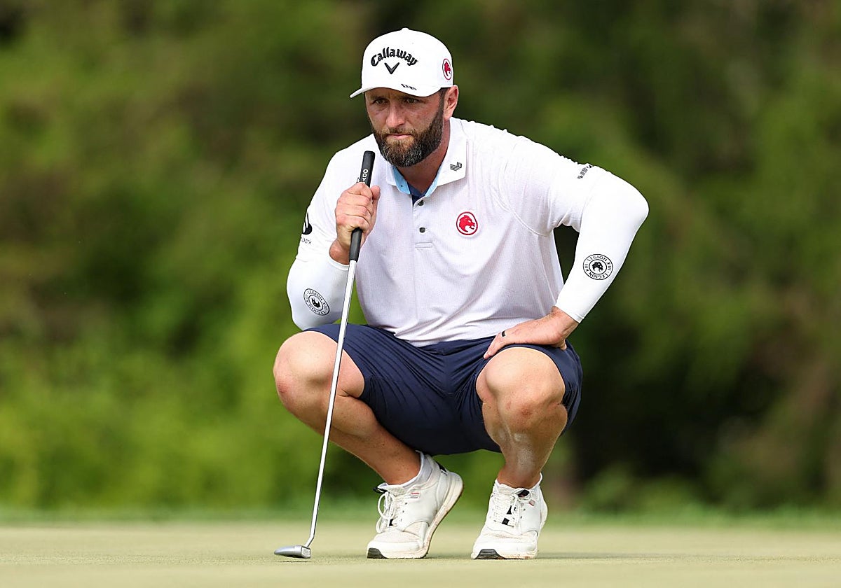 Jon Rahm, en el LIV Golf New York.