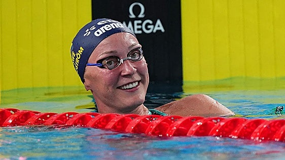 Sarah Sjostrom acepta el reto tras la maternidad: defender su trono en 50 libre y 50 mariposa