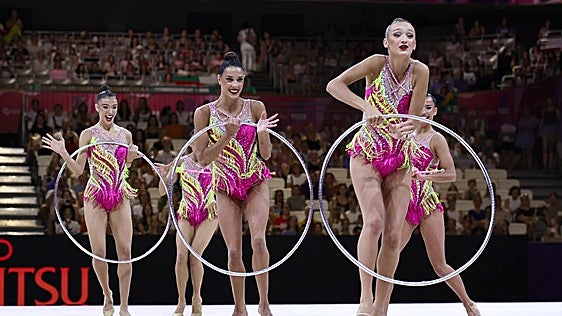 Oro mundial para la gimnasia rítmica española
