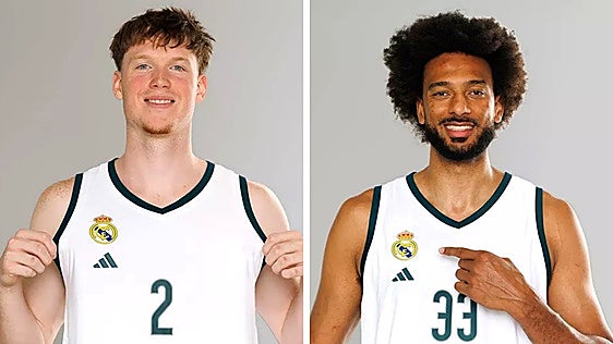 El Real Madrid encuentra refuerzos en la NBA: Shulga y Sarr, presentados