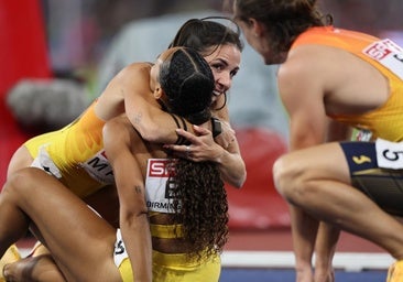 Otro bronce para España en el 4x100 mixto