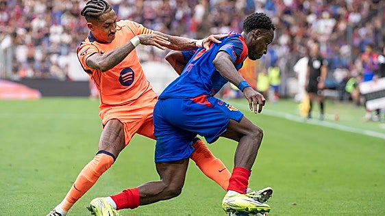 Abdelkarim y Bisiwu son el 9 que Flick buscaba