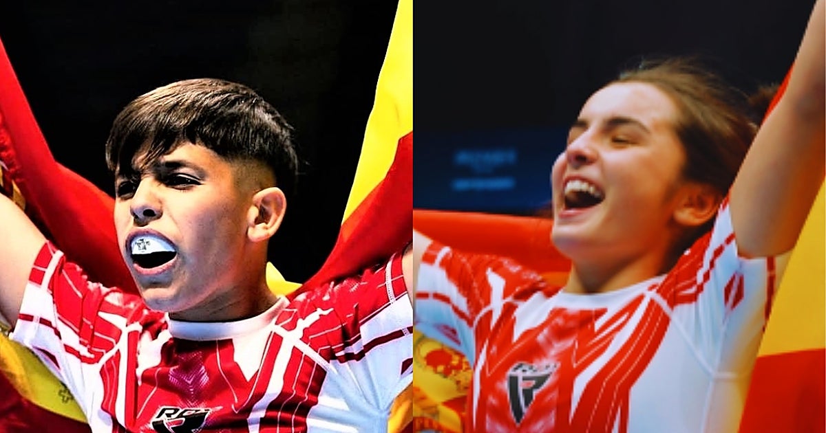 ¡España sigue haciendo historia en las MMA! Dos nuevos campeones del mundo en el Mundial Juvenil IMMAF
