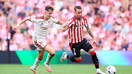 Athletic - Sevilla, las estadísticas del partido