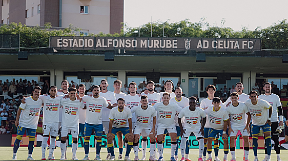 «Ceuta no se vende. Ceuta se defiende»: la reivindicación de la AD Ceuta FC en la Liga