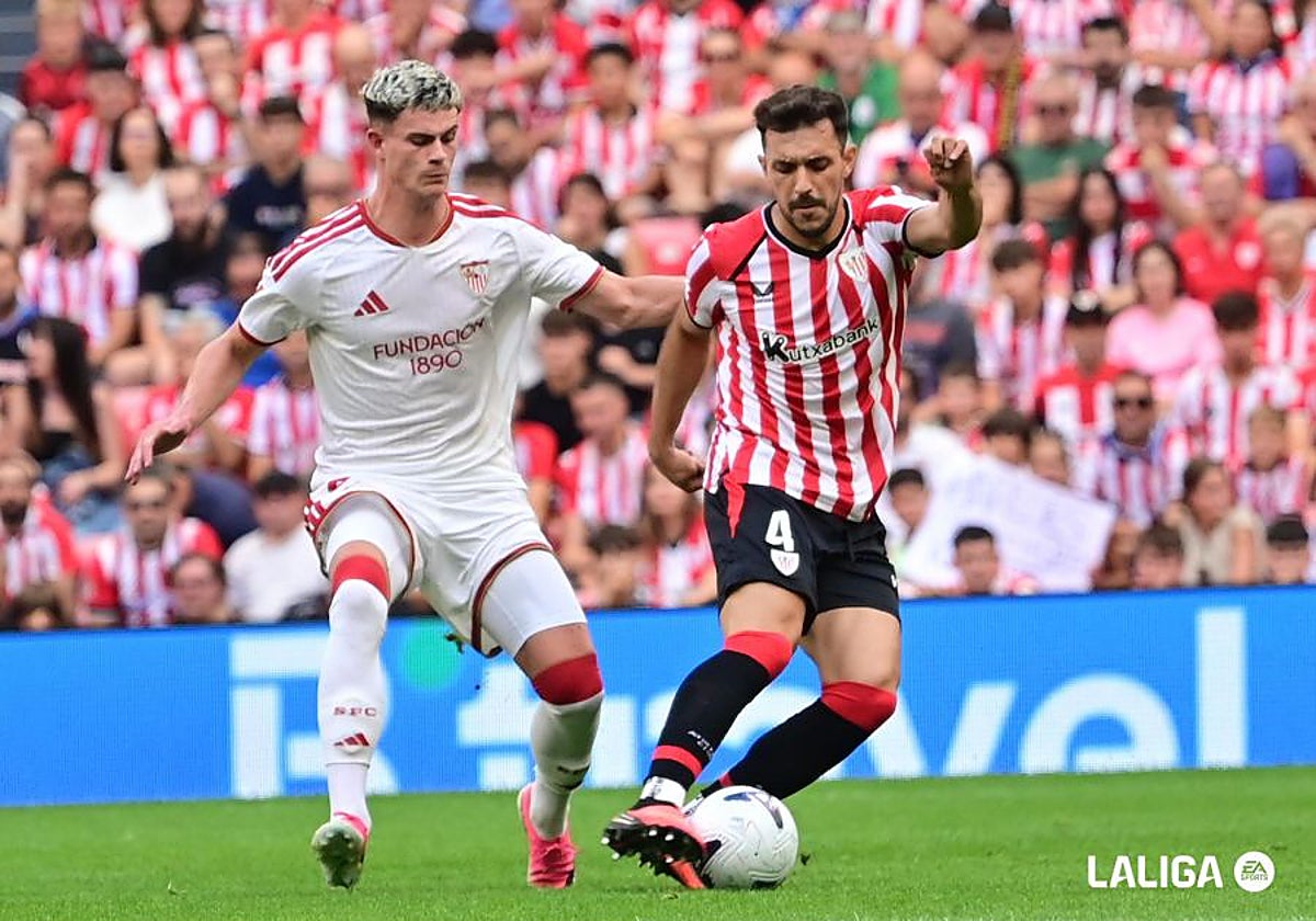 Athletic - Sevilla, las estadísticas del partido