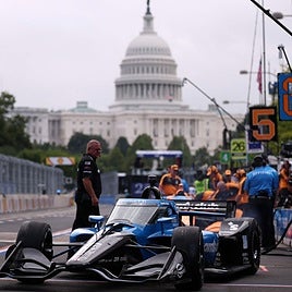 Ensayos de la Indycar en las calles de Washington