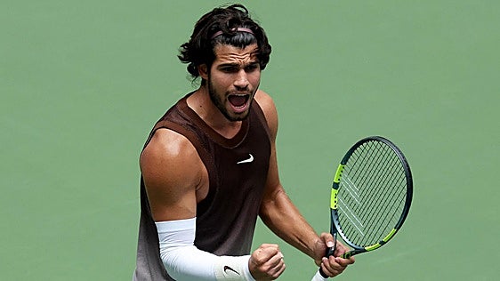 Dónde ver en televisión y online el Alcaraz - Faria hoy y a qué hora es el partido del US Open