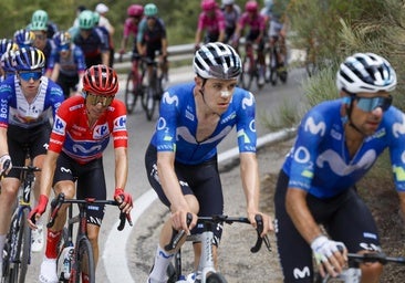 Roglic no puede seguir el paso de Enric Mas