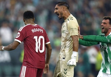 Álvaro Valles, un parapenaltis que sigue dando puntos al Betis