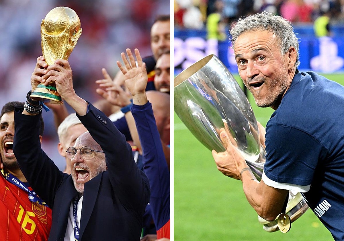 Balón de Oro: De la Fuente y Luis Enrique grandes favoritos a Entrenador del Año