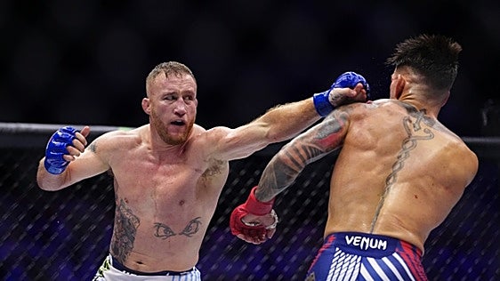 Justin Gaethje desvela el punto débil de Topuria: «Es muy fácil de predecir»