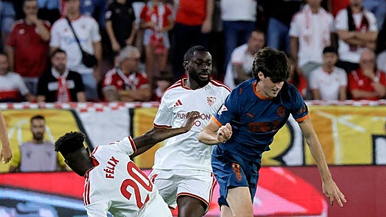 Sevilla - Valencia, las estadísticas del partido