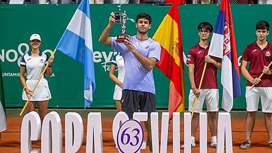 Facundo Díaz Acosta gana la Copa Sevilla con una lección de solidez y por la vía rápida