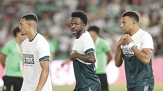 Vinicius, Mbappé y Konate esconden el mensaje de apoyo a Ceuta: «Cada uno tiene sus sensibilidades»