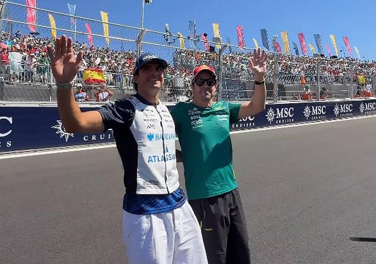 Cómo Madring escenificó el fin del idilio entre Alonso y Sainz