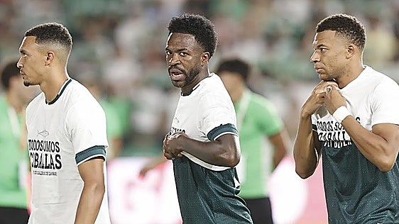 Los motivos de Vinicius y Mbappé para plantar el apoyo del Madrid a Ceuta