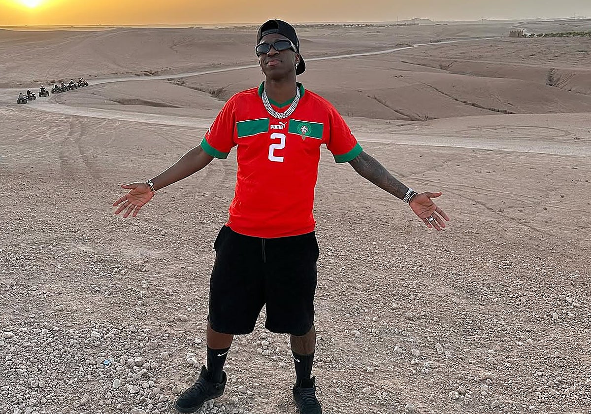 Marruecos eleva a Mbappé y a Vinicius a la categoría de héroes