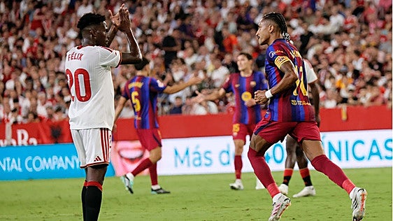 Sevilla FC - Barcelona (1-3): resumen, goles, resultados y reacciones