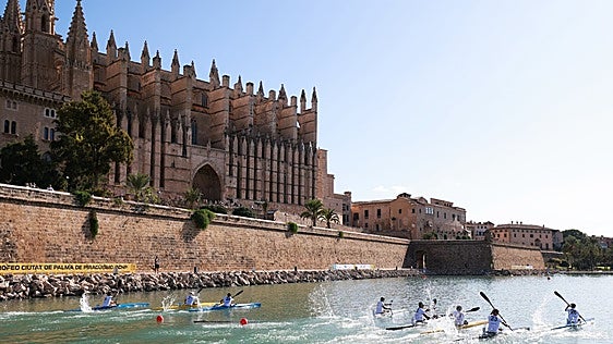 El mejor piragüismo del mundo compitió en Palma