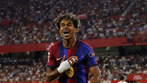 Lamine Yamal sigue 'picando' al sevillismo tras la victoria en el Sánchez-Pizjuán