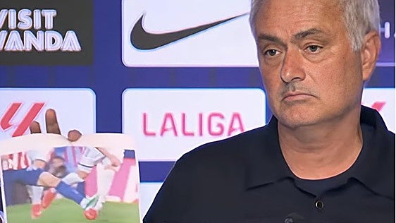 Rajada histórica de Mourinho: «Enhorabuena al Comité Arbitral»
