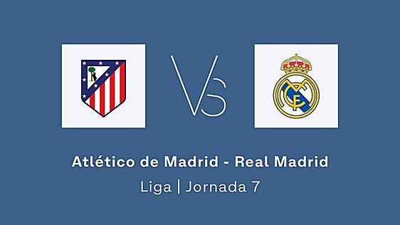 Estadísticas del Atlético de Madrid - Real Madrid de la jornada 7 de la Liga