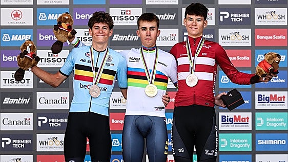 Benjamín Noval se bautiza como la última perla del ciclismo español