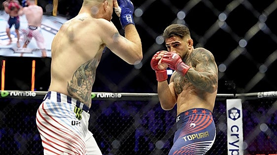 Justin Gaethje, sobre Ilia Topuria: «El próximo que se enfrente a él va a estar jodido»