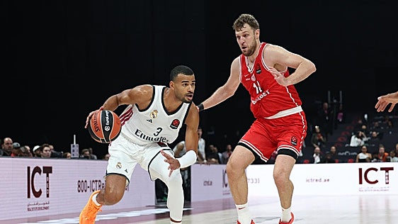 Dónde ver en directo online y en televisión el Real Madrid - Dubai de la Euroliga de baloncesto y a qué hora es el partido hoy