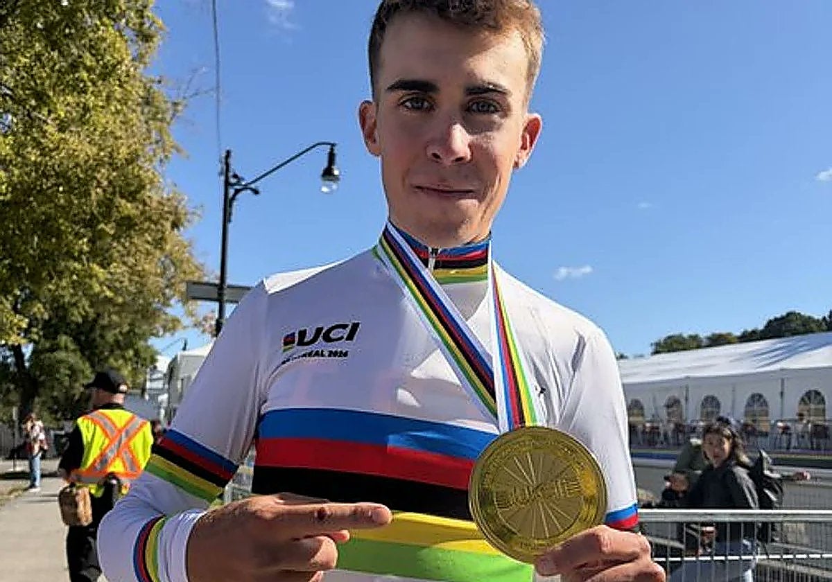 Un español a lo Pogacar: Benjamín Noval también gana el Mundial júnior de ruta